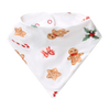 SNUGGLE HUNNY GINGERBREAD DRIBBLE BIB