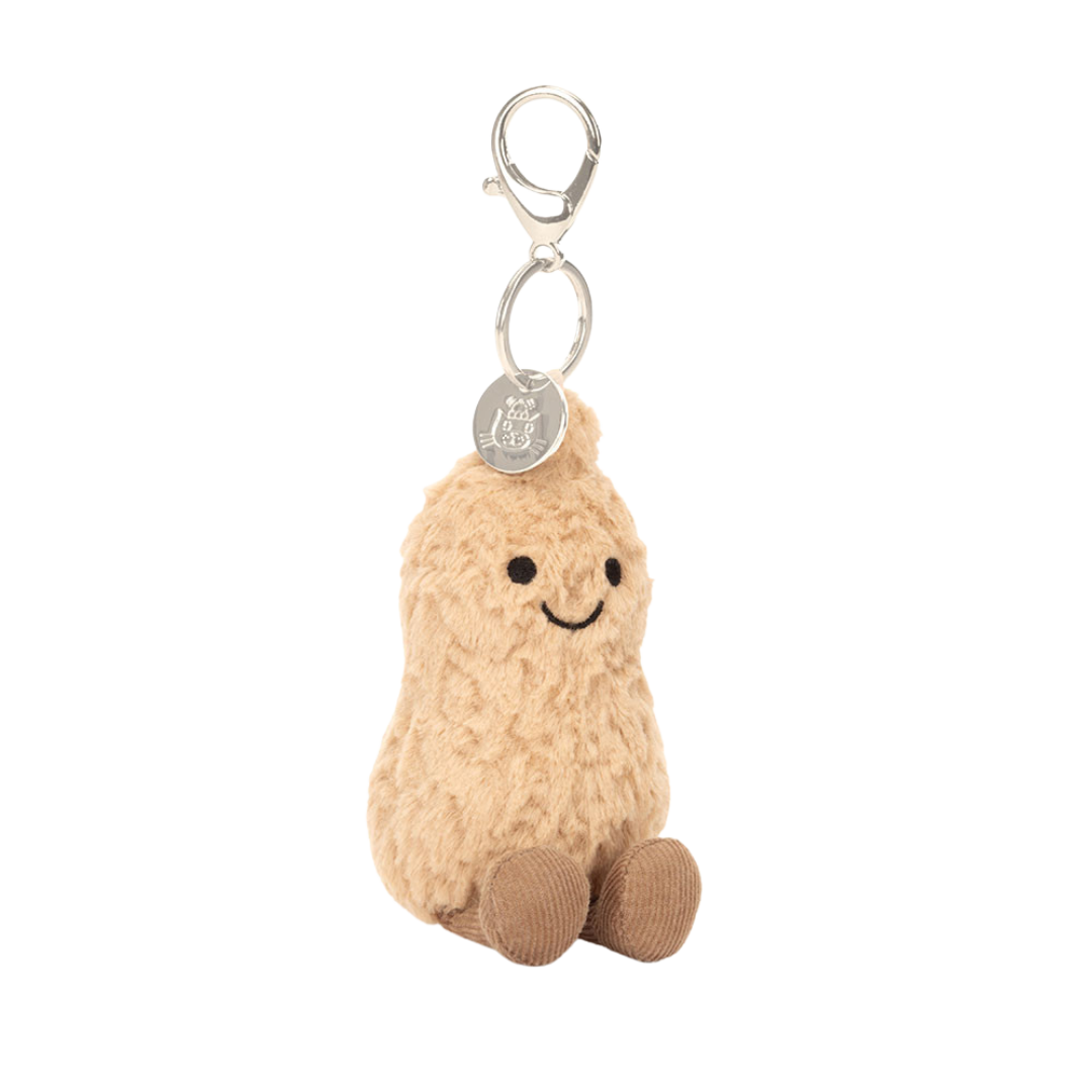 JELLYCAT AMUSEABLES PEANUT BAG CHARM