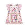 CAMILLA BABIES ANGLAISE SLEEVE TEE DRESS WITH FLARE HEM - PALATIAL PASTELS