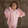 CINNAMON BABY OVERSIZED BASIC TEE - PINK
