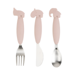 DONE BY DEER EASY-GRIP CUTLERY SET DEER FRIENDS