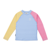CRYWOLF LONG SLEEVE RASH VEST POP COLOURBLOCK