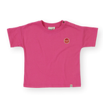 GOLDIE + ACE ESSENTIAL LOGO T-SHIRT - PINK