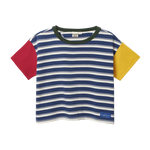 GOLDIE + ACE OVERSIZED STRIPE T-SHIRT