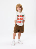 GOLDIE + ACE CARPENTER SHORTS - BROWN