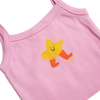 CINNAMON BABY X ARLO STAR SINGLET - PINK