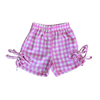 DEAR DARCY GINGHAM SHORTS - PINK & YELLOW