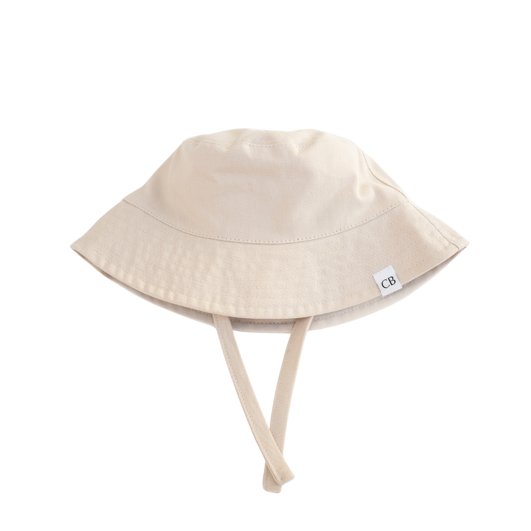 CINNAMON BABY BUCKET HAT - SAND