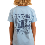 BOOT SCOOTIN KIDS CLASSIC FIT T-SHIRT - DUSK