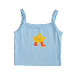 CINNAMON BABY X ARLO STAR SINGLET - BLUE