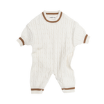 CINNAMON BABY PREP LOUNGE SUIT - CINNAMON