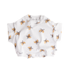 CINNAMON BABY CROISSANT T-SHIRT ROMPER