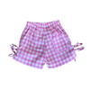 DEAR DARCY GINGHAM SHORTS - PINK & YELLOW