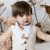 SNUGGLE HUNNY DRIBBLE BIB - LION
