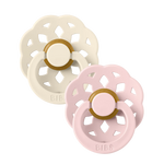 BIBS BOHEME 2 PACK - IVORY/BLOSSOM