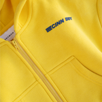 CINNAMON BABY PRIMARY ZIP HOODIE - YELLOW