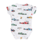 SNUGGLE HUNNY LITTLE RACERS SHORT SLEEVE BODYSUIT