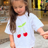 POSS & SOSS CHERRY OVERSIZED TEE