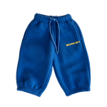 CINNAMON BABY PRIMARY TRACK PANTS - BLUE