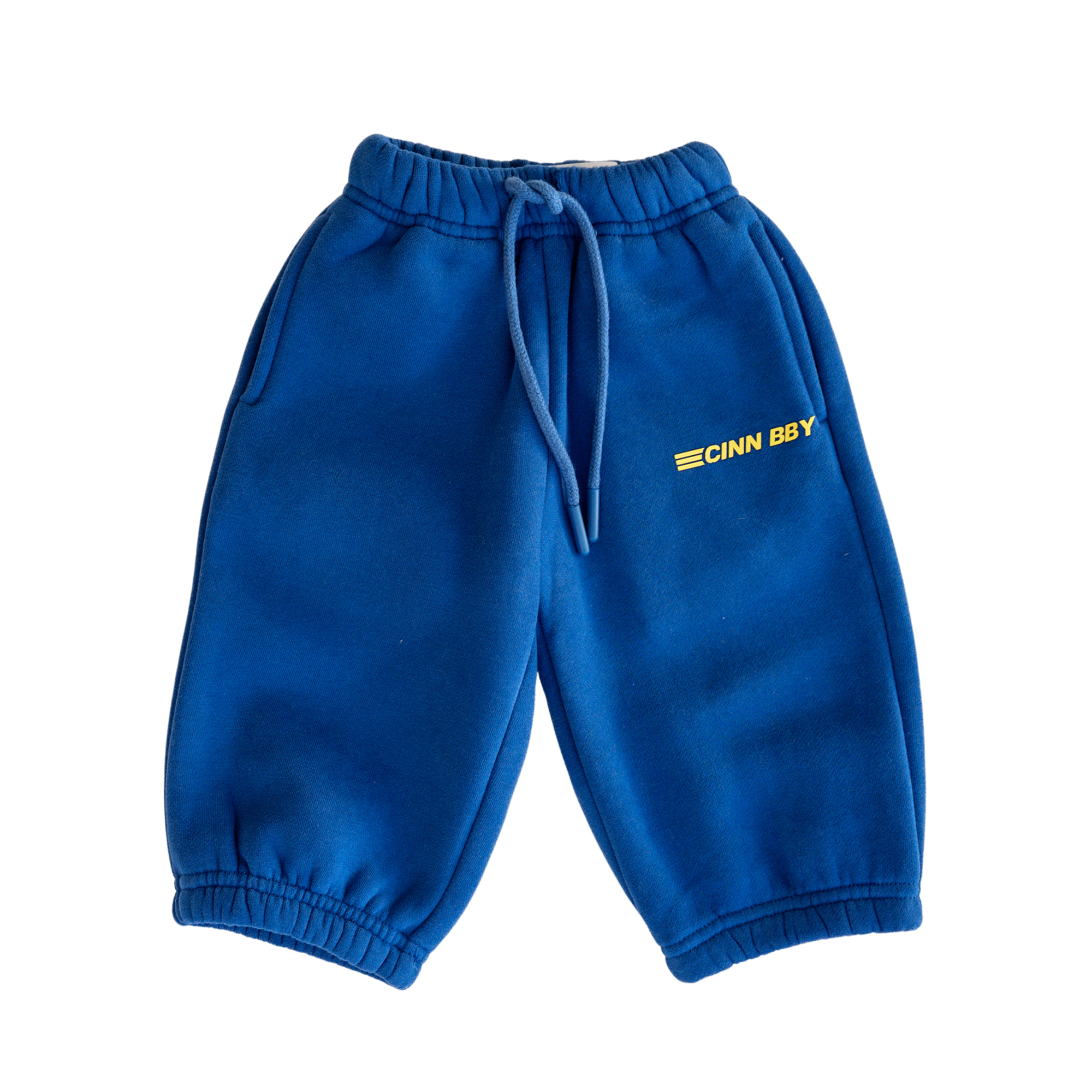 CINNAMON BABY PRIMARY TRACK PANTS - BLUE