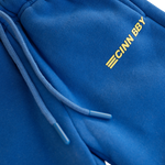 CINNAMON BABY PRIMARY TRACK PANTS - BLUE