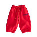 CINNAMON BABY PRIMARY TRACK PANTS - RED