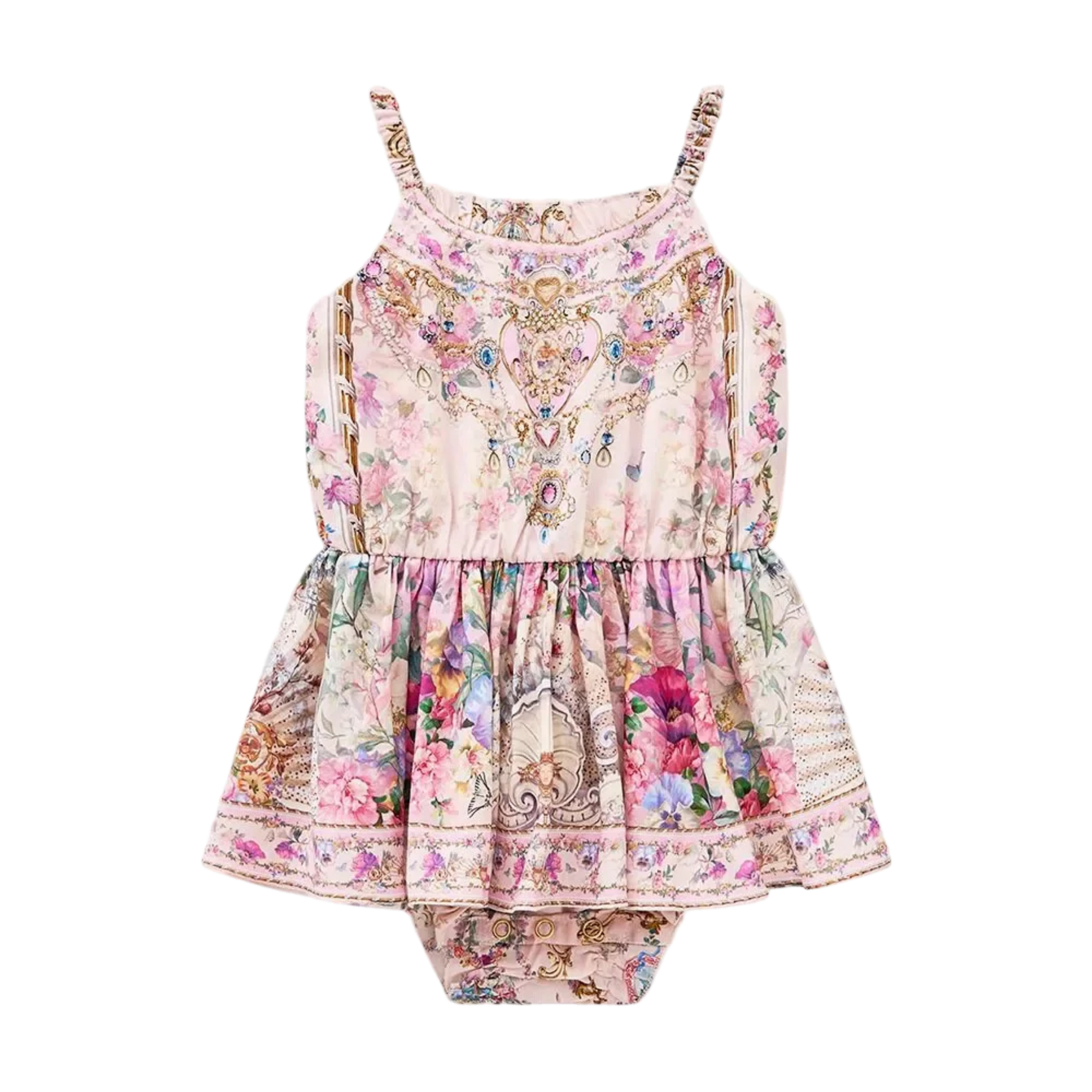 CAMILLA BABIES JUMP DRESS WITH FRILL NECK - CASA DE FIERAS CASAFIER