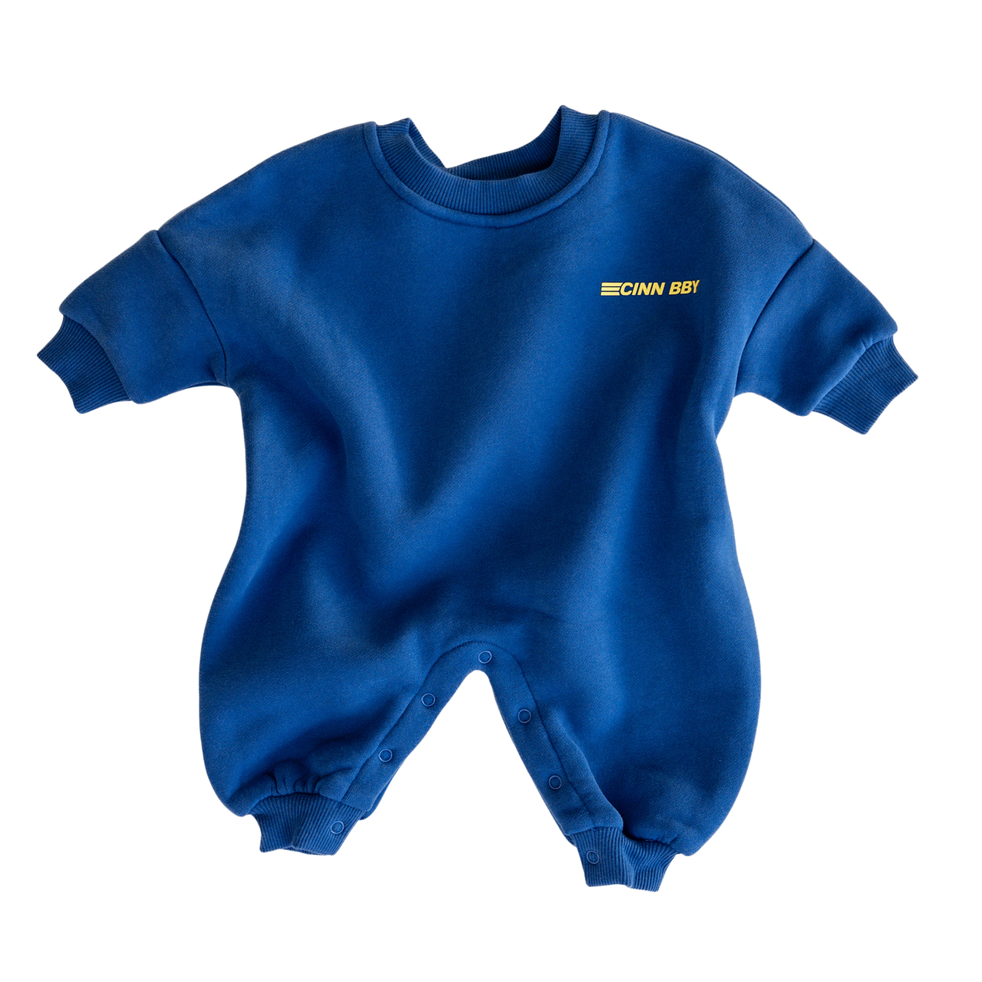 CINNAMON BABY PRIMARY LOUNGE SUIT - BLUE