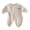 CINNAMON BABY PRIMARY LOUNGE SUIT - STONE