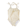 CINNAMON BABY LEMON SPLICE ONE PIECE SWIMSUIT