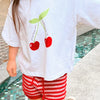 POSS & SOSS CHERRY OVERSIZED TEE