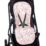 SNUGGLE HUNNY CHERRY BLOSSOM UNIVERSAL ORGANIC PRAM LINER