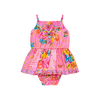 CAMILLA BABIES JUMP DRESS WITH FRILL NECK - ILLUSTRATION NATION ILLUNATI