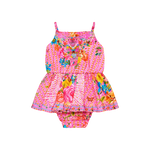 CAMILLA BABIES JUMP DRESS WITH FRILL NECK - ILLUSTRATION NATION ILLUNATI