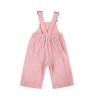 SOLL WOVEN COTTON OVERALLS - PINK