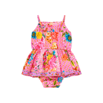CAMILLA BABIES JUMP DRESS WITH FRILL NECK - ILLUSTRATION NATION ILLUNATI