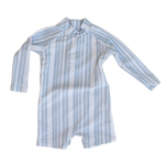 CINNAMON BABY BLUE SUMMER RASHIE ROMPER