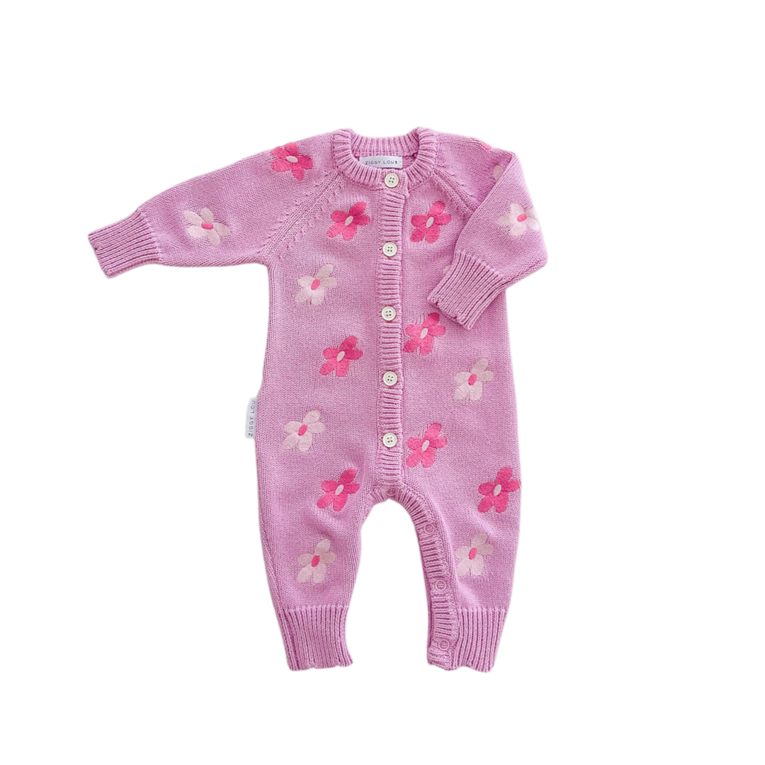 ZIGGY LOU CLASSIC KNIT ROMPER - CORA
