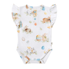 SNUGGLE HUNNY FLOPSY BUNNIES SHORT SLEEVE BODYSUIT WITH FRILL