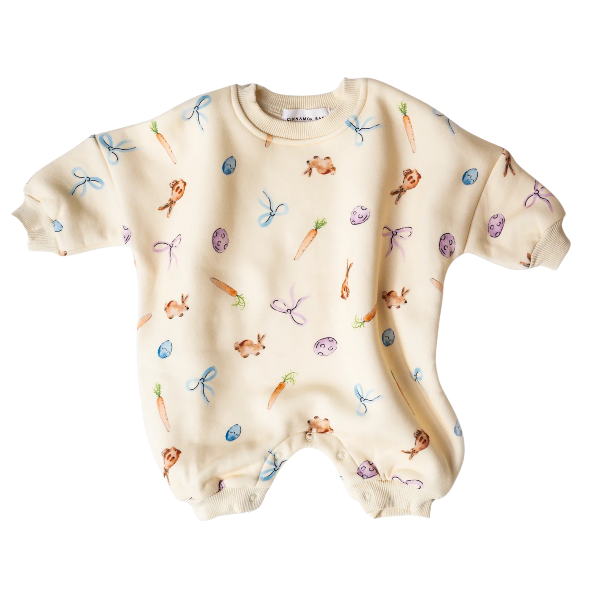 CINNAMON BABY EASTER HUNT LOUNGE SUIT