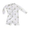 CINNAMON BABY SAILBOAT RASHIE ROMPER