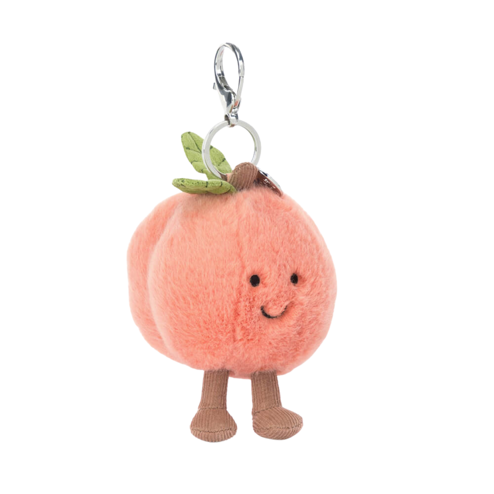 JELLYCAT AMUSEABLES PEACH BAG CHARM
