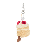 JELLYCAT AMUSEABLES BIRTHDAY CAKE BAG CHARM