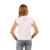 RINGERS MILANA GIRLS RIB TOP - WHITE