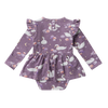 SNUGGLE HUNNY MIDNIGHT SWAN LONG SLEEVE DRESS
