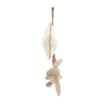 JELLYCAT BASHFUL BEIGE BUNNY MUSICAL PULL