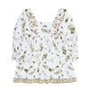 CAMILLA KIDS LONG PUFF SLEEVE FRILL MINI DRESS 4-10 - DAISY CHAINS