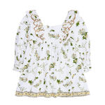 CAMILLA KIDS LONG PUFF SLEEVE FRILL MINI DRESS 4-10 - DAISY CHAINS