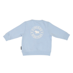 RINGERS WESTERN MINI RINGER BABIES SIGNATURE BULL FLEECE PULLOVER - BLUE / WHITE