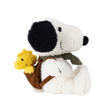 SNOOPY WITH WOODSTOCK IN BACKPACK